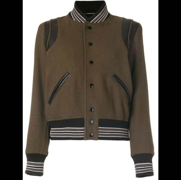 AUTHENTIC YSL Teddy Classic Wool & Leather - Picture 3 of 6